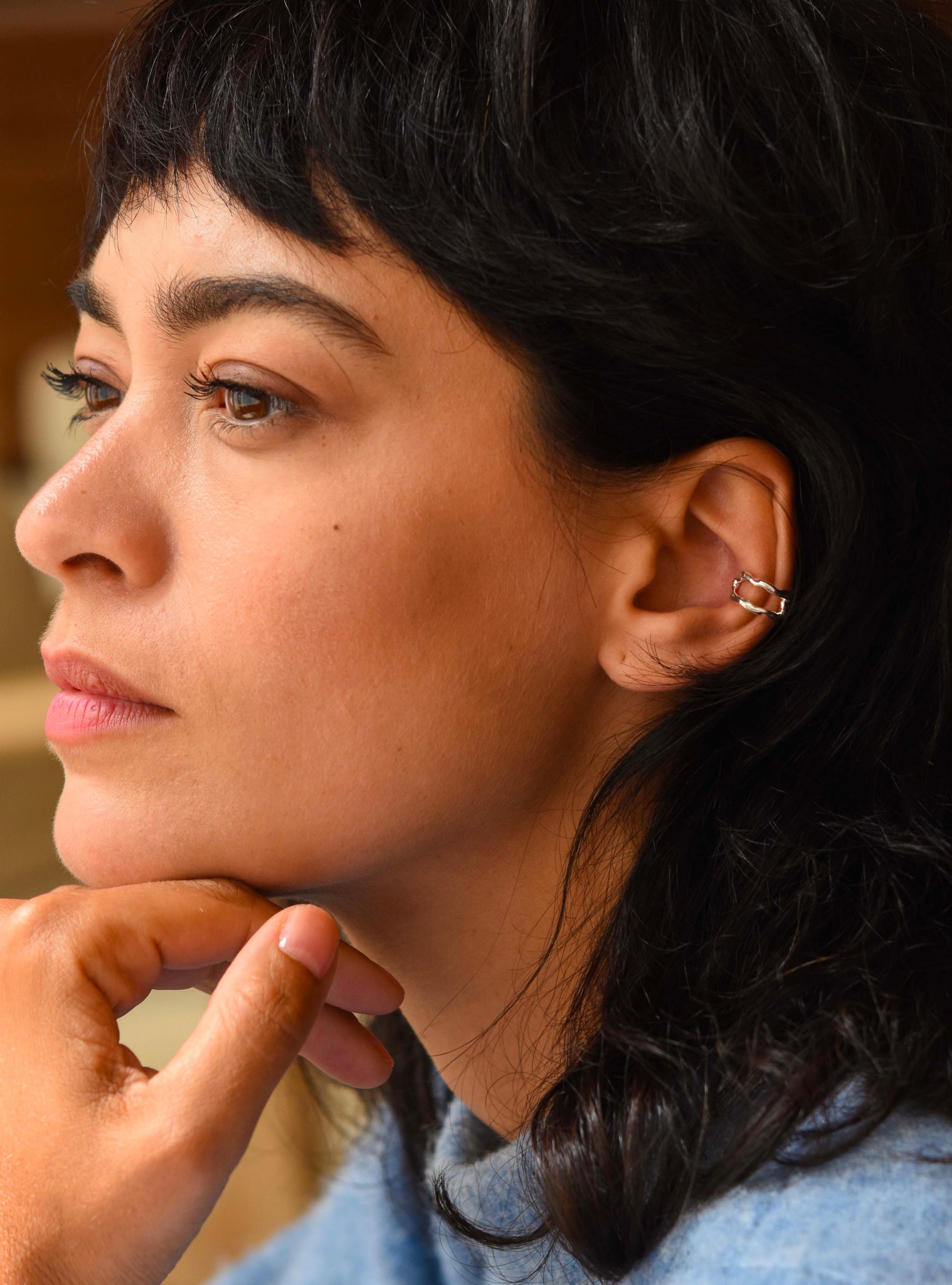 Ear-cuff Horizons double