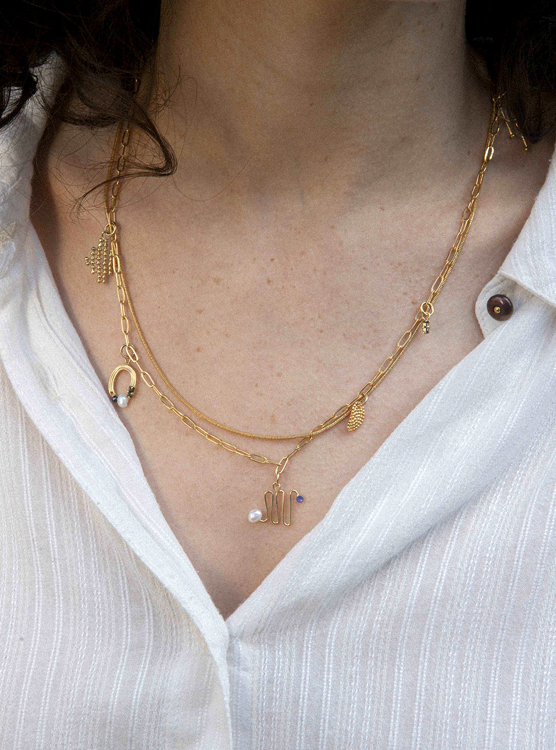 Collier Charms Maxi